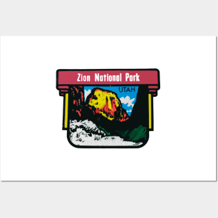 Zion National Park Posters and Art